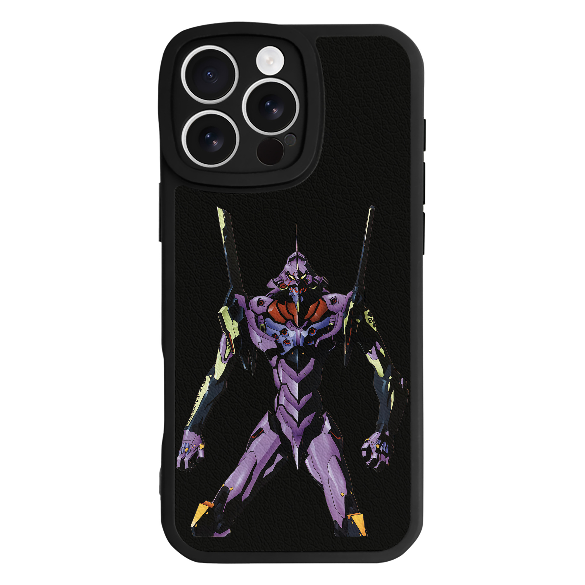 （画像用） EVA 新世紀エヴァンゲリオン 【iPhone 16シリーズ対応】シリコンスマホケース（レザー調） 材質：シリコン